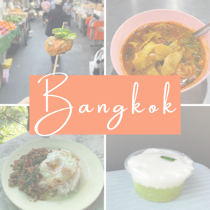 Self-guided food tour bangkok